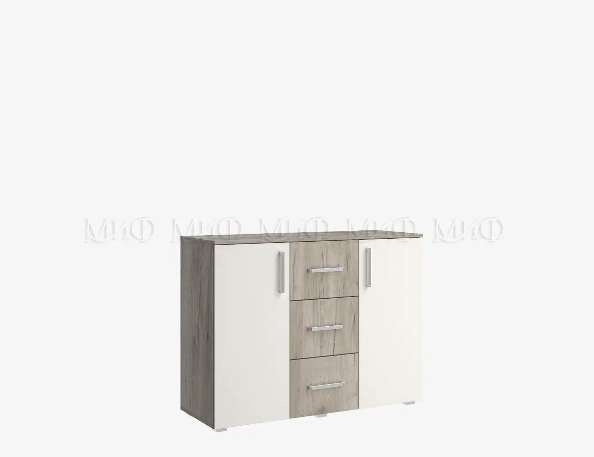 Фиеста NEW Комод 3 ящ 2 двери (1200)